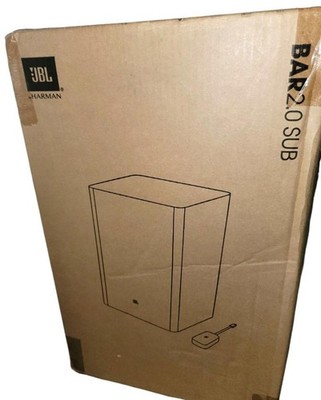 JBL By Harman Bar 2.0 Subwoofer Wireless Black Brand New