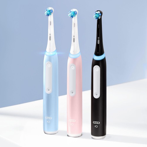Oral-B iO Elektrische Wiederaufladbare Zahnbürste 2 Modi mit Ladeetui, Schwarz - Bild 5 von 10