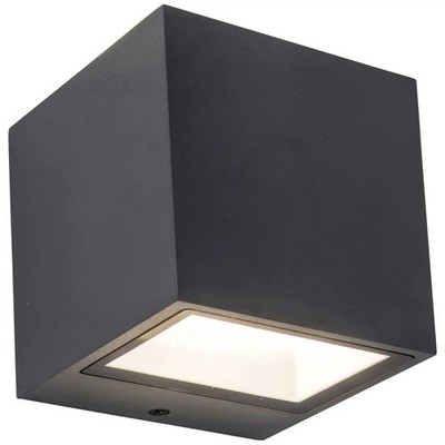 Gemini Außenwandleuchte Wandlampe LED Neutralweiß Anthrazit Gussaluminium Outdoo