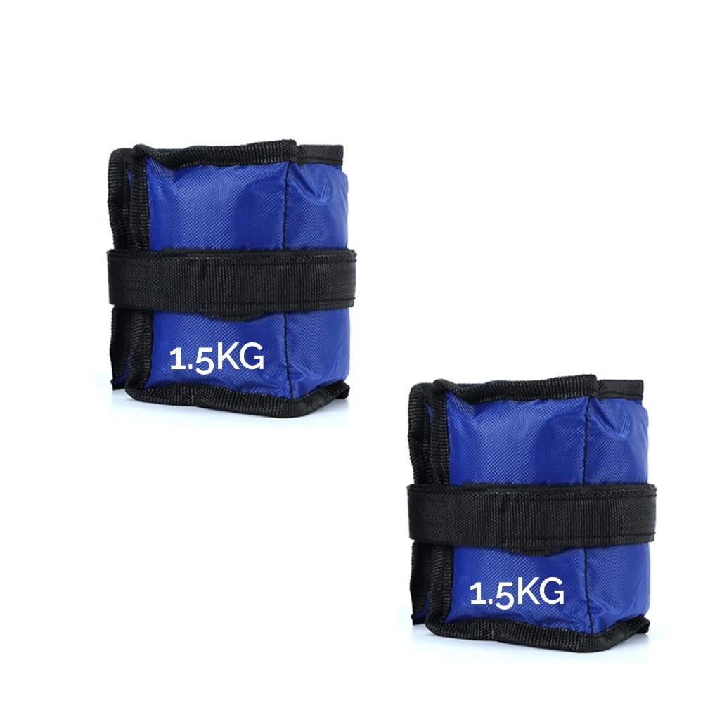 FFitness Pesi Polsi e Caviglie Wrist/Ankle Weights (2 x 1.5 kg) Polsiere (L4Y)