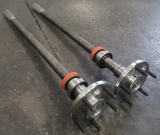 Gm 8.2 Bop 10 Bolt Axle Shafts - 30 Spline- 5 X 4.75 Bolt Pattern- Cut To Length