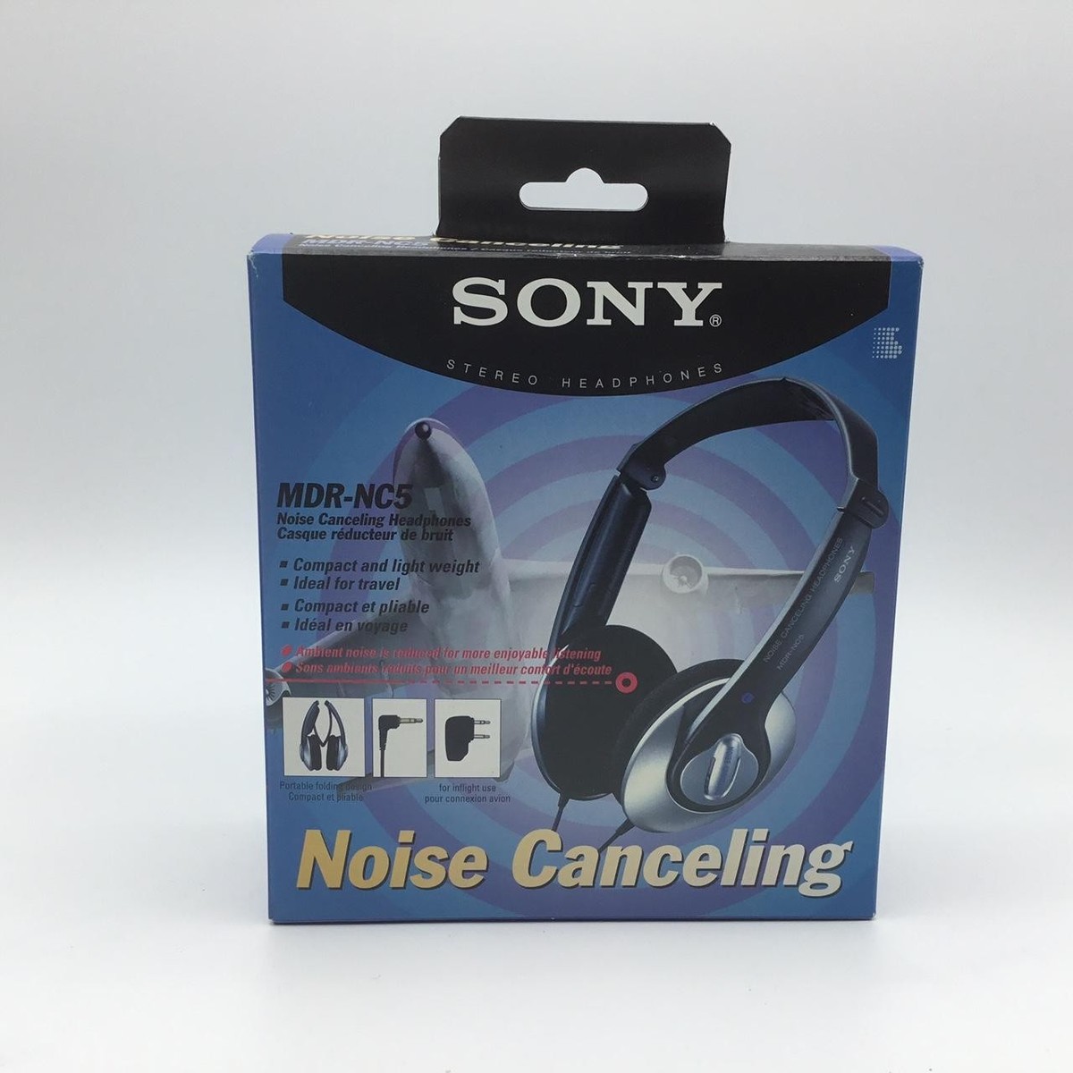2004 Genuine Sony Noise Canceling Headphones (MDR-NC5) | eBay