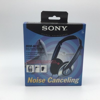 2004 Genuine Sony Noise Canceling Headphones (MDR-NC5) | eBay