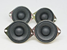 1-1/2" Neodymium Paper Cone Tweeters 6 ohm DIY Home Car NEW 2 Pair FREE SHIPPING