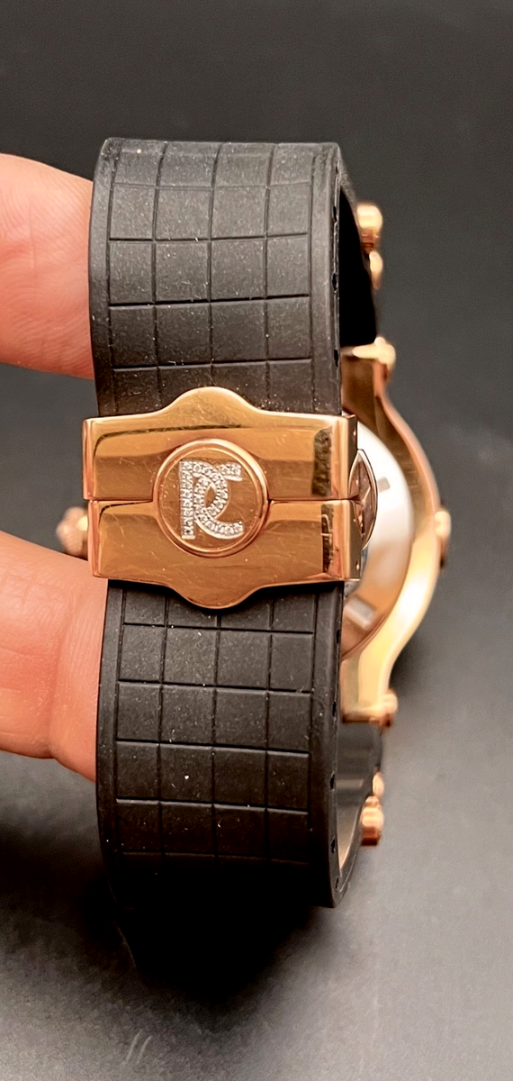 Renato Men T-Rex Grand 5.00ctw Diamond PU70 Rubber Strap Limited