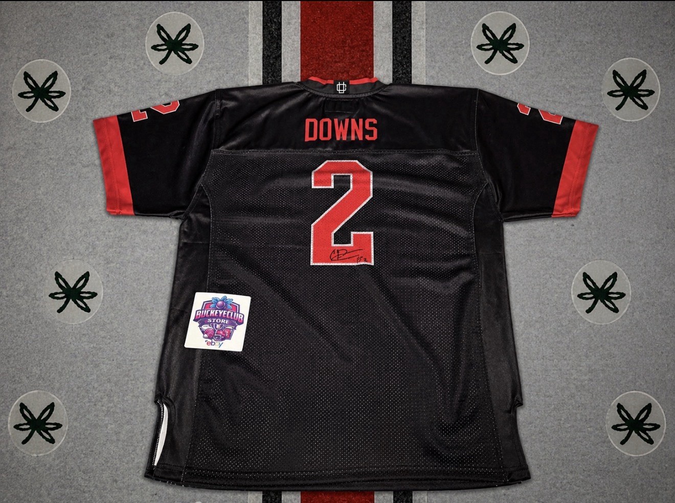Caleb Downs #2 Ohio State Buckeyes Autographed Urban Champs NIL Authentic 🔥