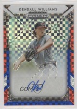 2019 Panini Prizm Draft Picks Red White & Blue 9/99 Kendall Williams Auto 0a3