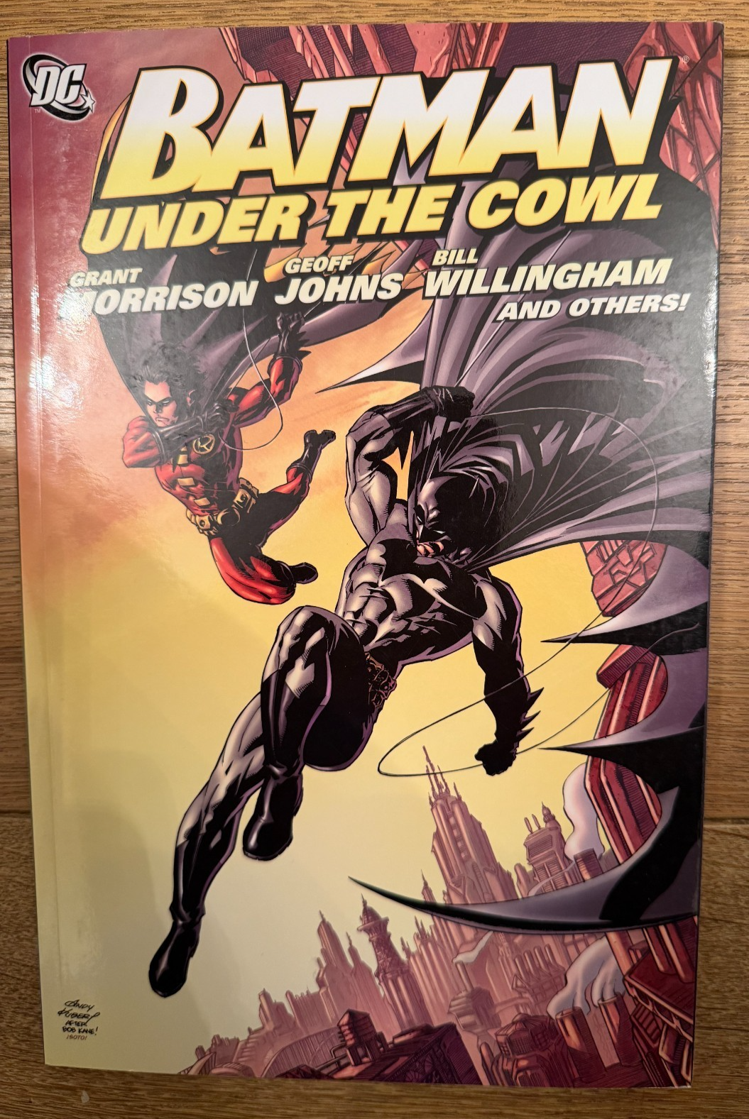 Batman Under the Cowl Paperback TPB Graphic Novel DC Comics 1st print Morrison