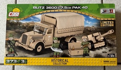 Cobi 2253 Opel Blitz 3600 inkl 7,5 cm PAK 40 Limited Edition neu und OVP