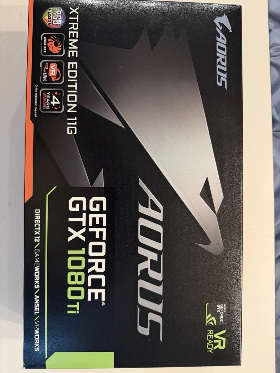 GIGABYTE NVIDIA GeForce GTX 1080 Ti Computer Graphics Cards for