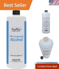 99 Isopropyl Alcohol IPA, Pure  Unadulterated Concentrated Alcohol, 32 Fl O...