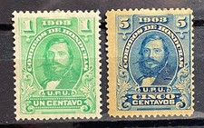 Honduras 1903 Gen. Santos Gardiola 2 Value MH B86