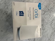 NETGEAR Orbi RBS750 Add-on Satellite Tri-Band Wireless Mesh WiFi 6 AX4200