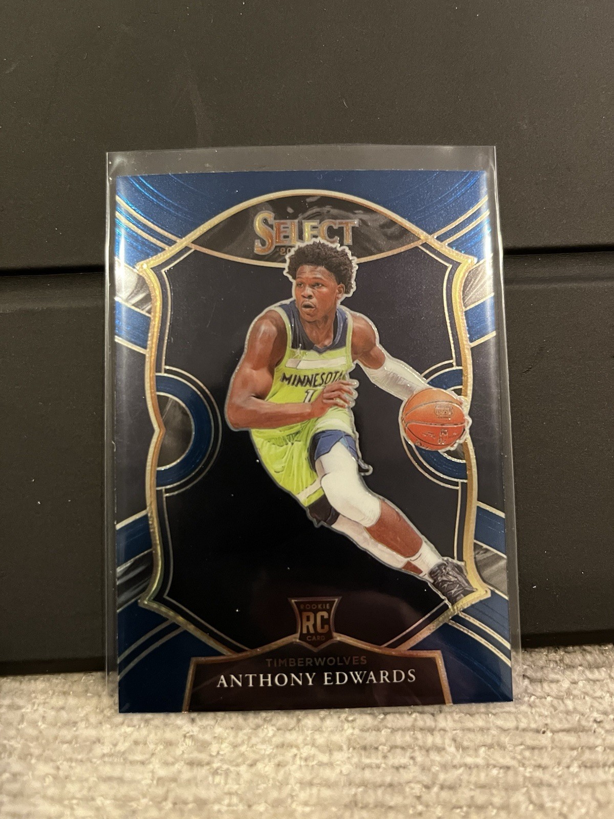 Panini 2020-21 Select Concourse Anthony Edwards Rookie #61 Timberwolves Basketb…