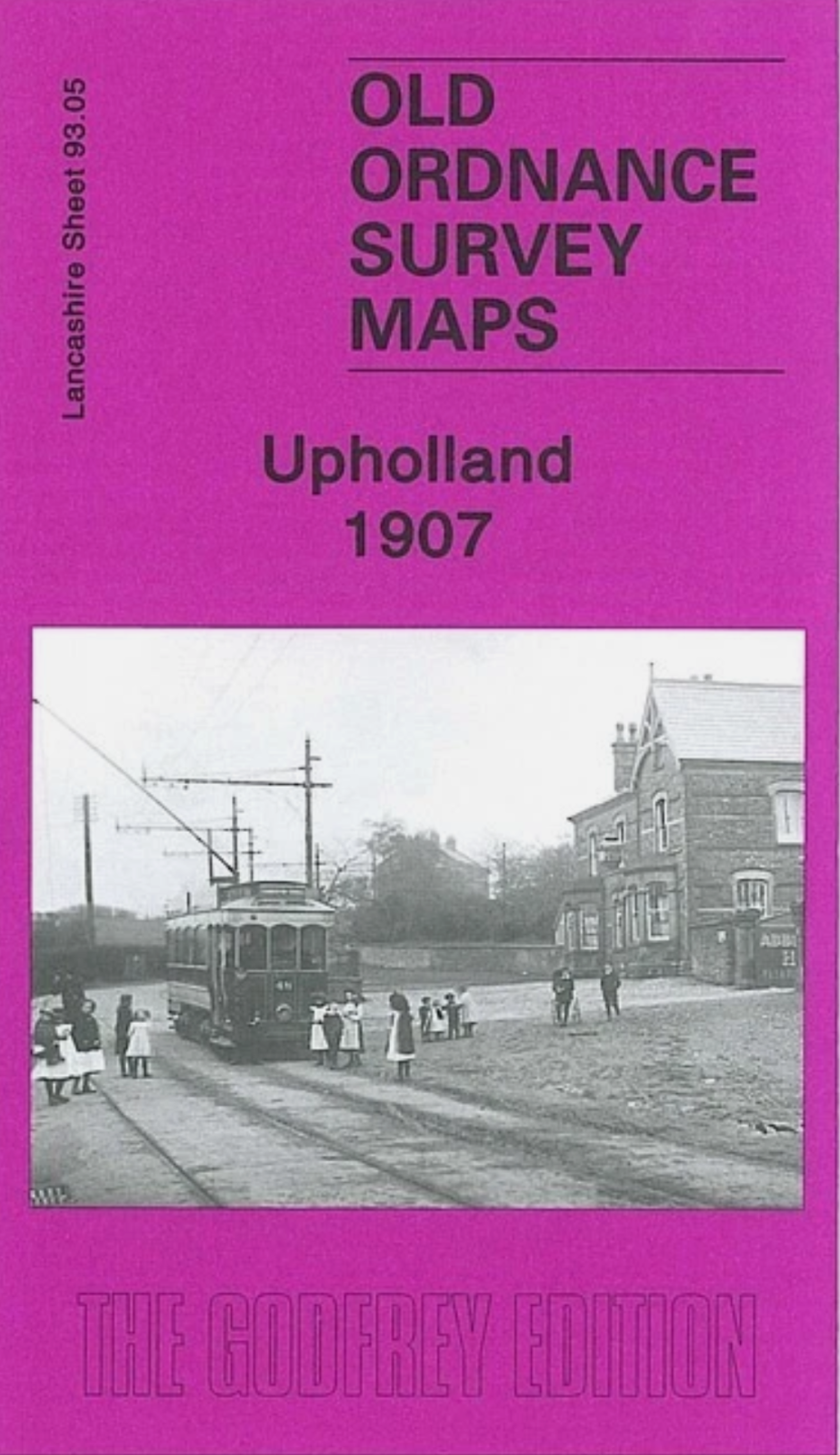 MAP OF Upholland  1907 Lancashire Sheet 93.05 NEW 9781847843043