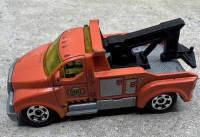 2014 Matchbox City Tow Truck Diecast Car Orange Black BFN02 FREE SHIPPING