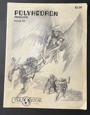 Polyhedron Magazine #10 - TSR RPGA - D&D - Gamma World - 1982