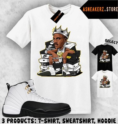Tee Shirt Matching AJ 12 Taxi 2025 To Match Sneaker MJ Sneakerhead King T-Shirt
