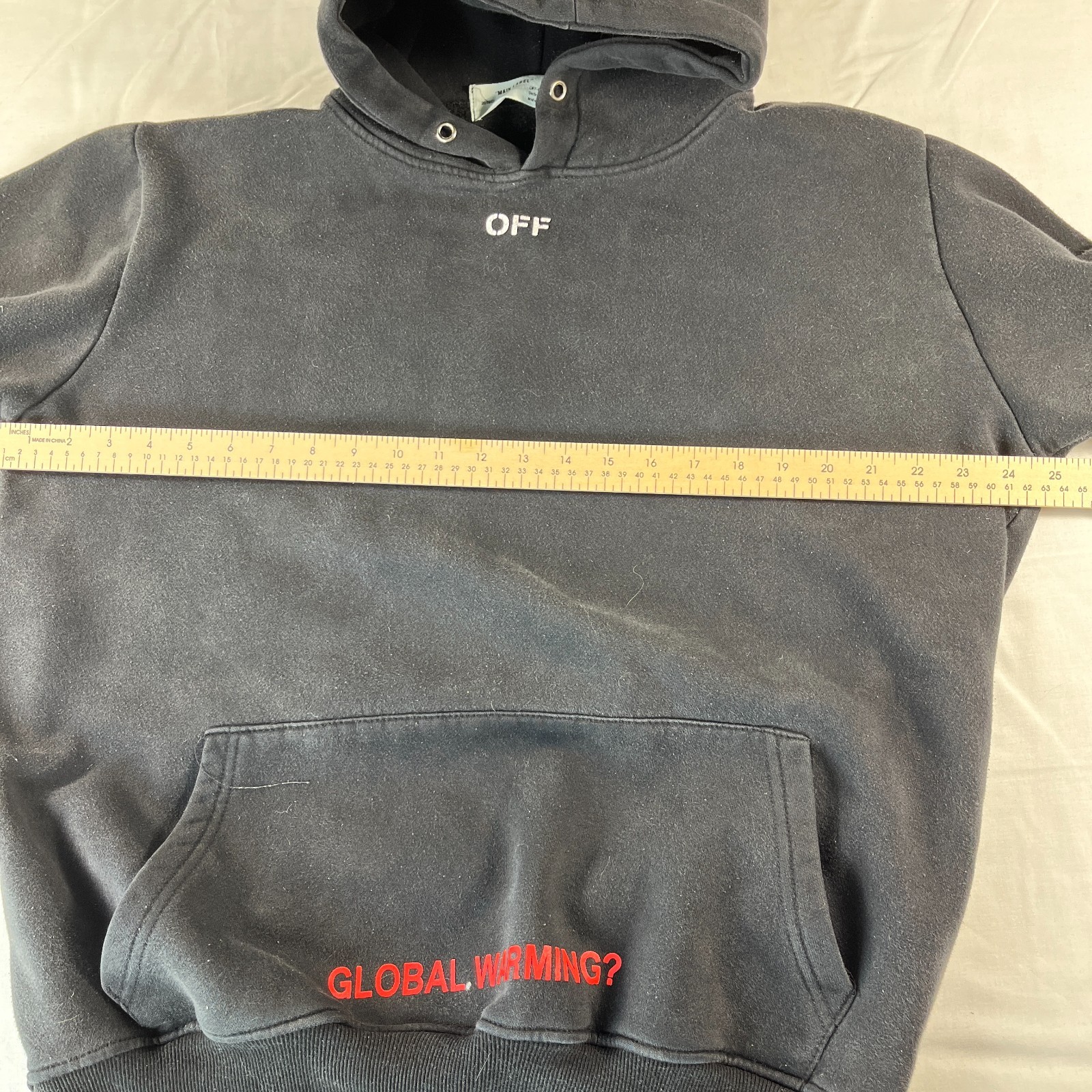 Off-White Global Warming Cherry Blossom Arrows Ho… - image 9