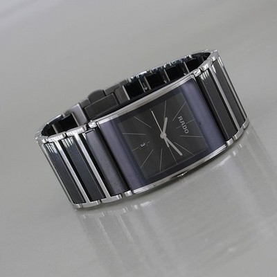 Rado DiaStar Integral Ref. 152.0784.3 ca. 27 x 40 mm Quarz Stahl/Keramik mit Box