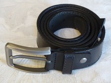 rara cintura in pelle John Partridge, adatta da 36" a 41"