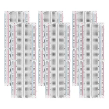 6 PCS Large 830 Tie Point Solderless Breadboard Prototype PCB Electronics Kit