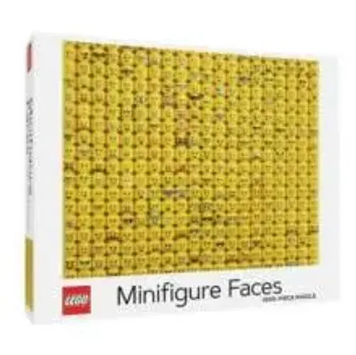 Chronicle Books Lego Minifigure Faces Puzzle - Image 5