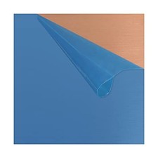 1 Pieces 99.9 Pure Copper Sheet, 12" x 12", 18 Gauge 1mm Thickness, Film At...