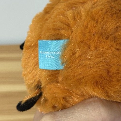 Manhattan Toy SqueezMeez Fox 4” Round Plush 2018 With Tag - Picture 8 of 8