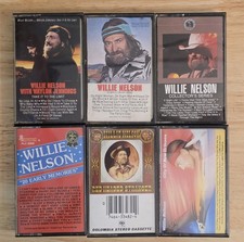 Lot 5 Cassette Tapes Willie Nelson