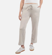 Kirkland Signature Women's Lightweight Crop Pants, Gray, Size L