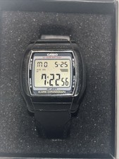 Casio W201-1AV, Digital Chronograph Watch, Resin Band, Alarm - Used Working