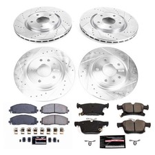 PowerStop Disc Brake Kit - Front and Rear - F...