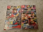 New ListingMario Kart 8 Deluxe, And Mario Super ODYSSEY Nintendo Switch GAMES