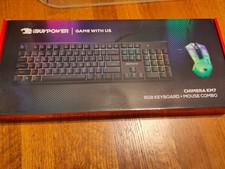iBUYPOWER Chimera KM7 RGB Keyboard and Mouse Combo Pack USB