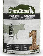 PureBites Beef Liver Freeze Dried Dog Treats 44oz