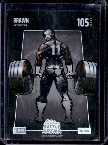 2025 Bo Jackson Battle Arena Brawn First Edition Steel #BF-272
