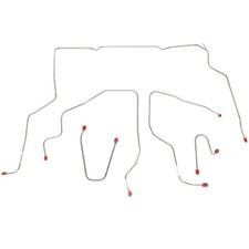 Front Brake Line Kit Fits Gmc Yukon 1995-1999 W 4wd Steel Tkt9511om Front Brake Line Kit Fits Gmc Yukon 1995-1999 W 4wd Steel Tkt9511om