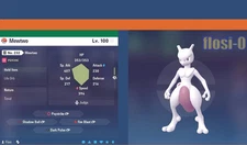 6IV Mewtwo (Special Attacker) Pokemon Legends ZA (Legends Z-A)
