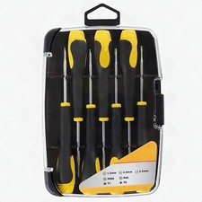 7-Piece Precision Magnetic Screwdriver Bit Set Mini Electronics Repair Kit New