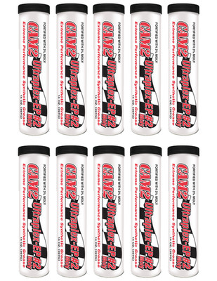 CAM2 UltraPlex-EP #2 3% Moly Grease, Case of 10-14 Ounce Tubes | 80565-26050-10