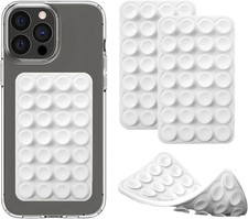 Silicone Double Sided Suction Cup Phone Case Detachable Mount Sticky Phone Grip