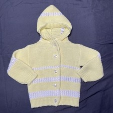 Vintage- Royal knitwear inc. New York 9-12 Month Sweater. Made In The USA