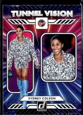 2025 Donruss WNBA #11 Sydney Colson Tunnel Vision