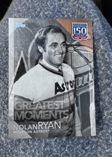 2019 Topps - 150 Years of Professional Baseball Greatest Moments Nolan Ryan...