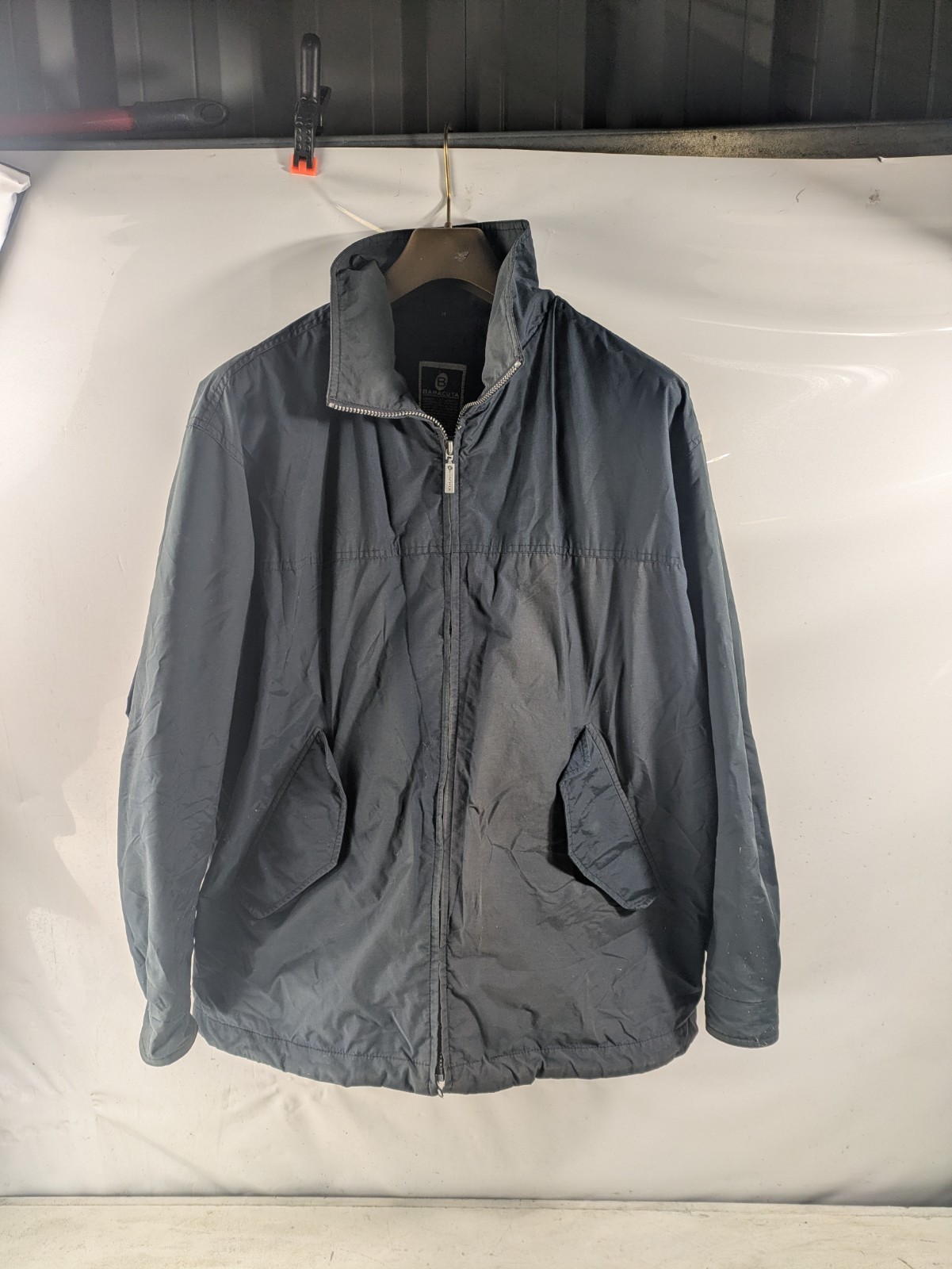 Baracuta, Vintage Baracuta Jacke Windbreaker Herren M Blau Navy