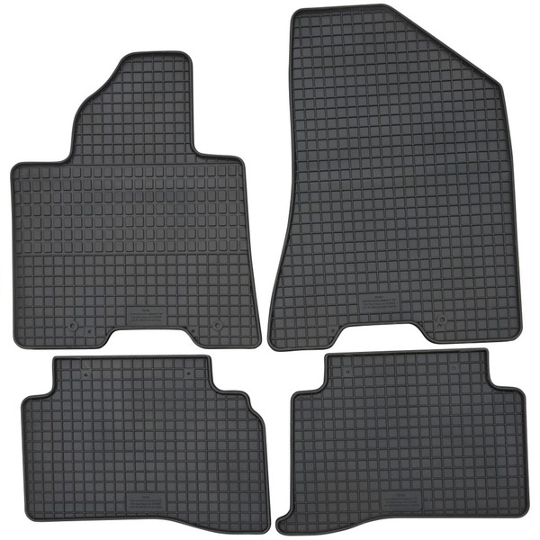 Petex Gummimatten FußMatten Kia Sportage Ql 4-Teilig Schwarz-image