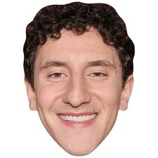 Malik Elassal Smile Celebrity Mask, Flat Card Face, Fancy Dress Mask
