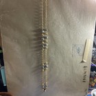 VINTAGE — AVON FAUX GRAY PEARL WITH GOLDTONE ACCENTS — 36” Long — photo 1