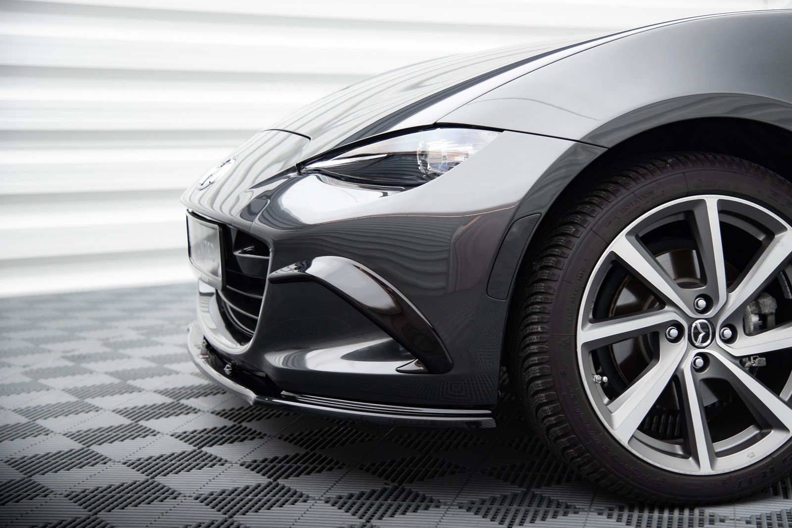 Cadres pour lumières Maxton Mazda MX-5 ND Mk4 noir brillant
